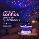 Luminária Céu dos Sonhos – Projetor Estrelado Infantil