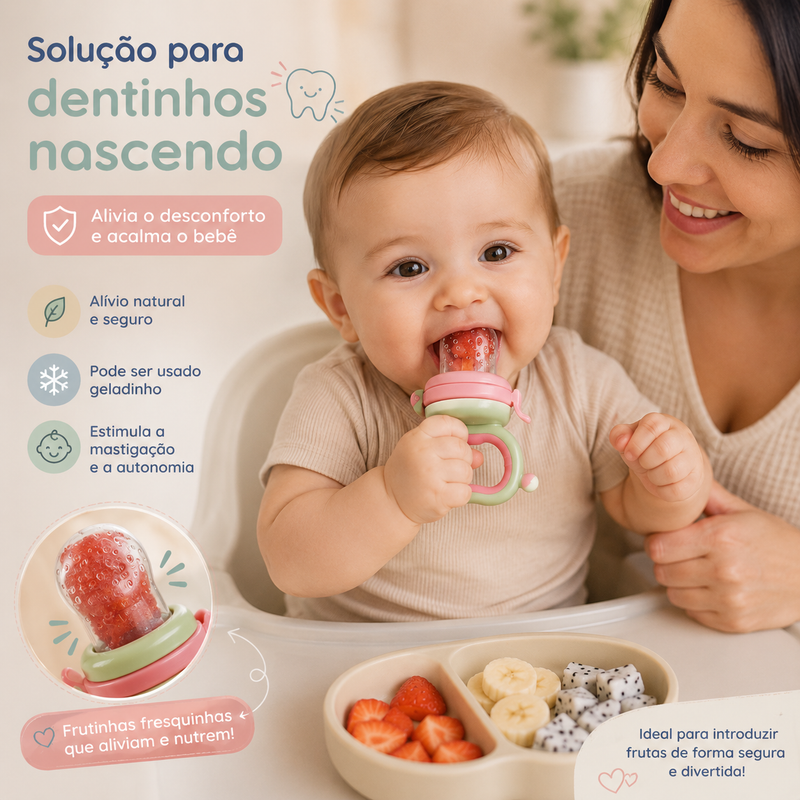 Kit 2 Biquinhos de Frutinhas para Bebê