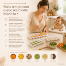 Kit com 2 Formas para Congelar Papinhas e Porções – Mimora