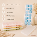 Kit com 2 Formas para Congelar Papinhas e Porções – Mimora