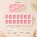Kit com 2 Formas para Congelar Papinhas e Porções – Mimora