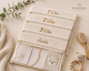 Saquinhos Organizadores para Maternidade | Kit com 4 ou 6 Peças para Mala do Bebê