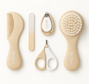 Kit Higiene para Bebê 5 Peças | Escova, Pente, Tesoura, Cortador e Lixa Petit Piá