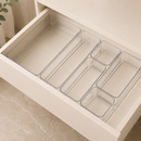 Kit 7 Organizadores de Gaveta em Acrílico Transparente | Organização Premium para Quarto do Bebê