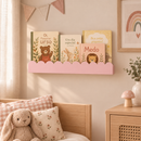 Prateleira Ondinha Montessori 60cm | MDF Premium para Quarto