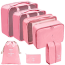 Kit Organizador de Mala 7 Peças | Organizadores para Viagem e Mala Maternidade