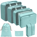 Kit Organizador de Mala 7 Peças | Organizadores para Viagem e Mala Maternidade