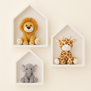 Trio Nicho Casinha Infantil MDF – Decoração Quarto Bebê Luxo
