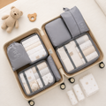 Kit Organizador de Mala 7 Peças | Organizadores para Viagem e Mala Maternidade