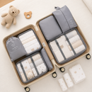 Kit Organizador de Mala 7 Peças | Organizadores para Viagem e Mala Maternidade