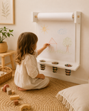 Lousa Criativa Infantil com Suporte para Papel