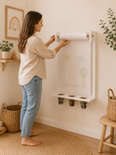 Lousa Criativa Infantil com Suporte para Papel